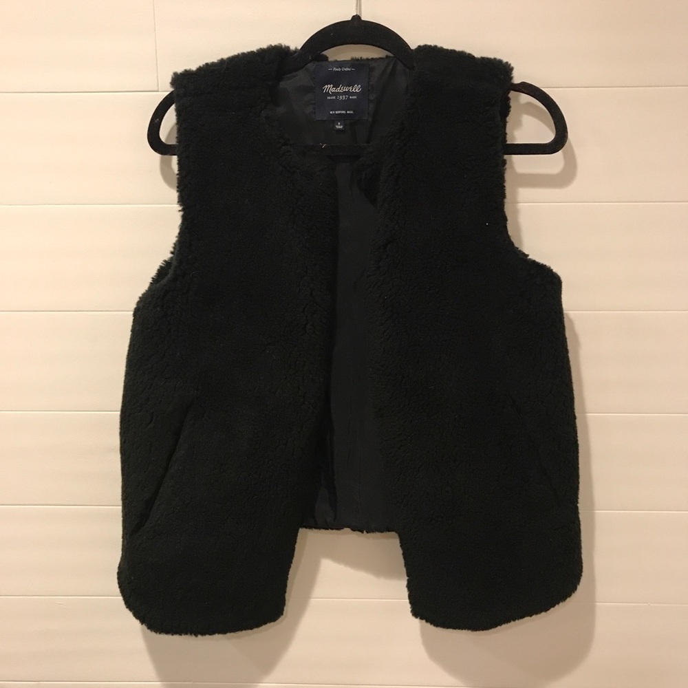 Madewell Furry Vest